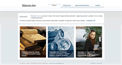 Desktop Screenshot of historicart.com.hr